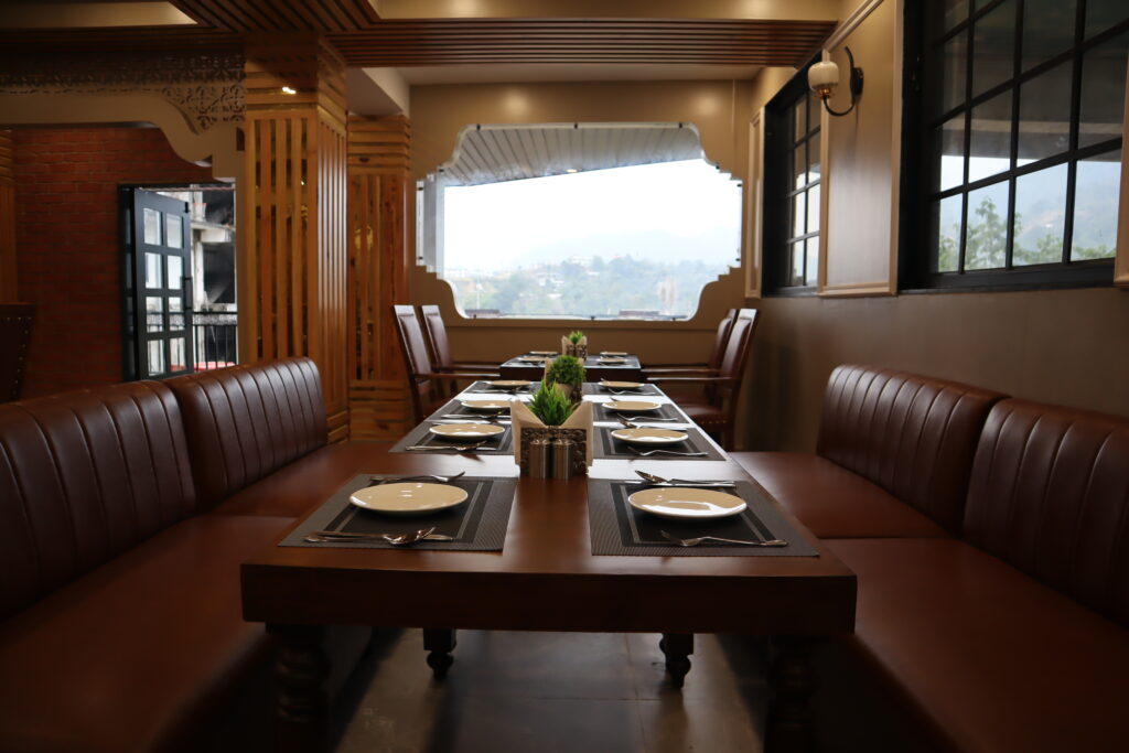 Hotel dinning area 